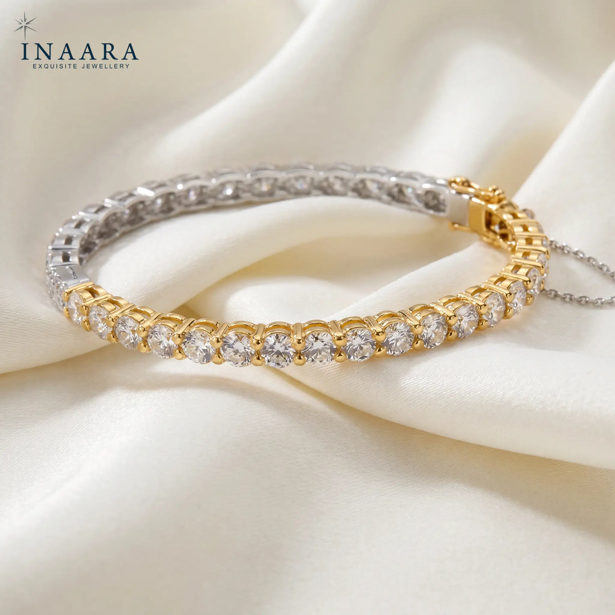 Golden Frost Bangle