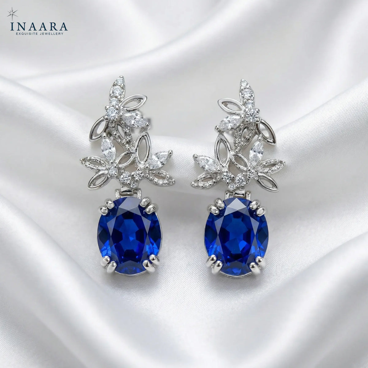 Blue Empress Earrings