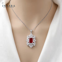 Garnet Queen Pendant