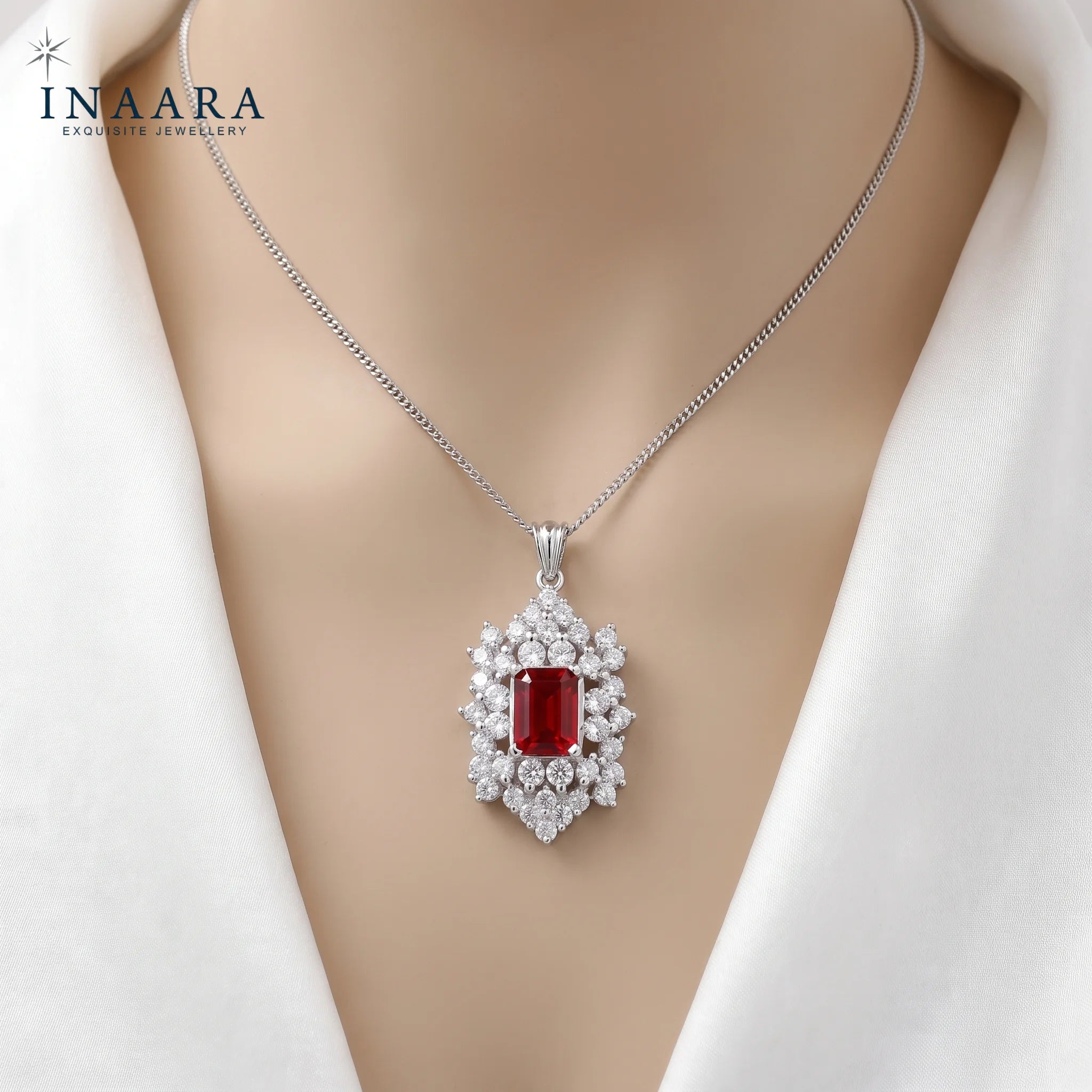 Garnet Queen Pendant