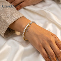 Golden Frost Bangle