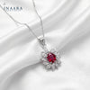 Scarlet Petal Pendant