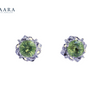 Synthetic Peridot Earrings