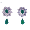 Elegant Nonagon Earrings