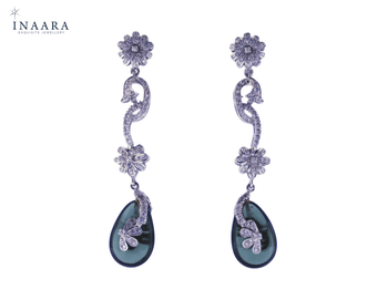 Dual Flower Earrings