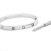 Love Bracelet With Moissanite