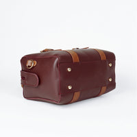 Twin Maroon women's shoulder bag in maroon by Bag X