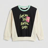 Feel Love Colorblock Sweatshirt