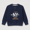 Varsity Navy Sweatshirt