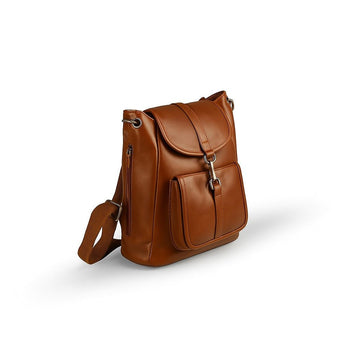 Anna Backpack Brown women's backpack in brown by Bag X