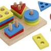 Wooden Children'S Geometric Cognitive Learning Education Toy Puzzle [Wt-810]