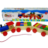 Wooden Three Section Train [Ft-1076]