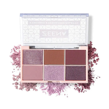 Zeena Eyeconic Eyeshadow Palette 020 Vibrant Amethyst - Mmall