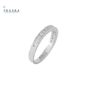 Zircon Line Ring
