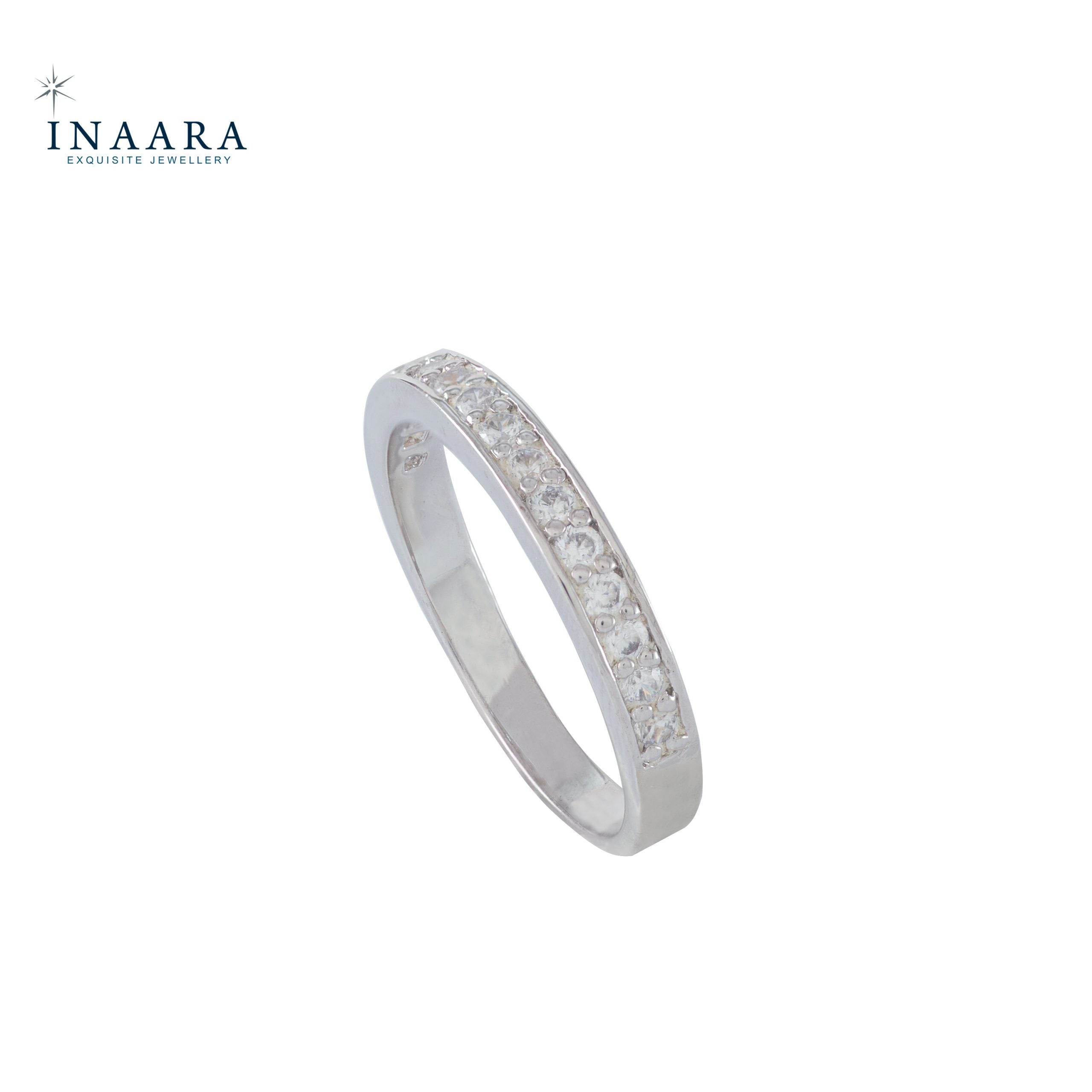 Zircon Line Ring