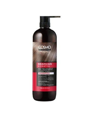 Cosmo Professional Brazilian Keratin Pre- Treatment Clarifying Shampoo 1000Ml - Mmall