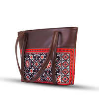 Ajrak Art women's handbag in classic by Bag X