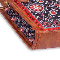 Ajrak Scarlet women's handbag in classic by Bag X