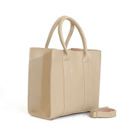 Alberta 3 Pcs Beige women's tote bag in beige by Bag X