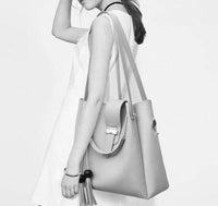 Alexa 3 Pcs Beige women's crossbody bag in beige by Bag X