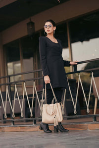 Alexa 3 Pcs Beige women's crossbody bag in beige by Bag X
