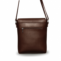 Alpha Choco women's crossbody bag in choco by Bag X