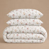 Amber Hearth Percale Duvet Cover Set