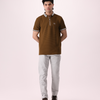 Knitted Half Zip Polo