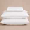 T300 Luxe Bamboo White Striped Bed Sheet Set