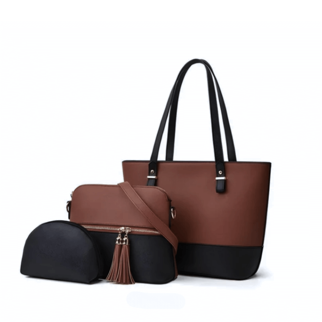 Grace Brown / Black women's crossbody bag in black by Bag X