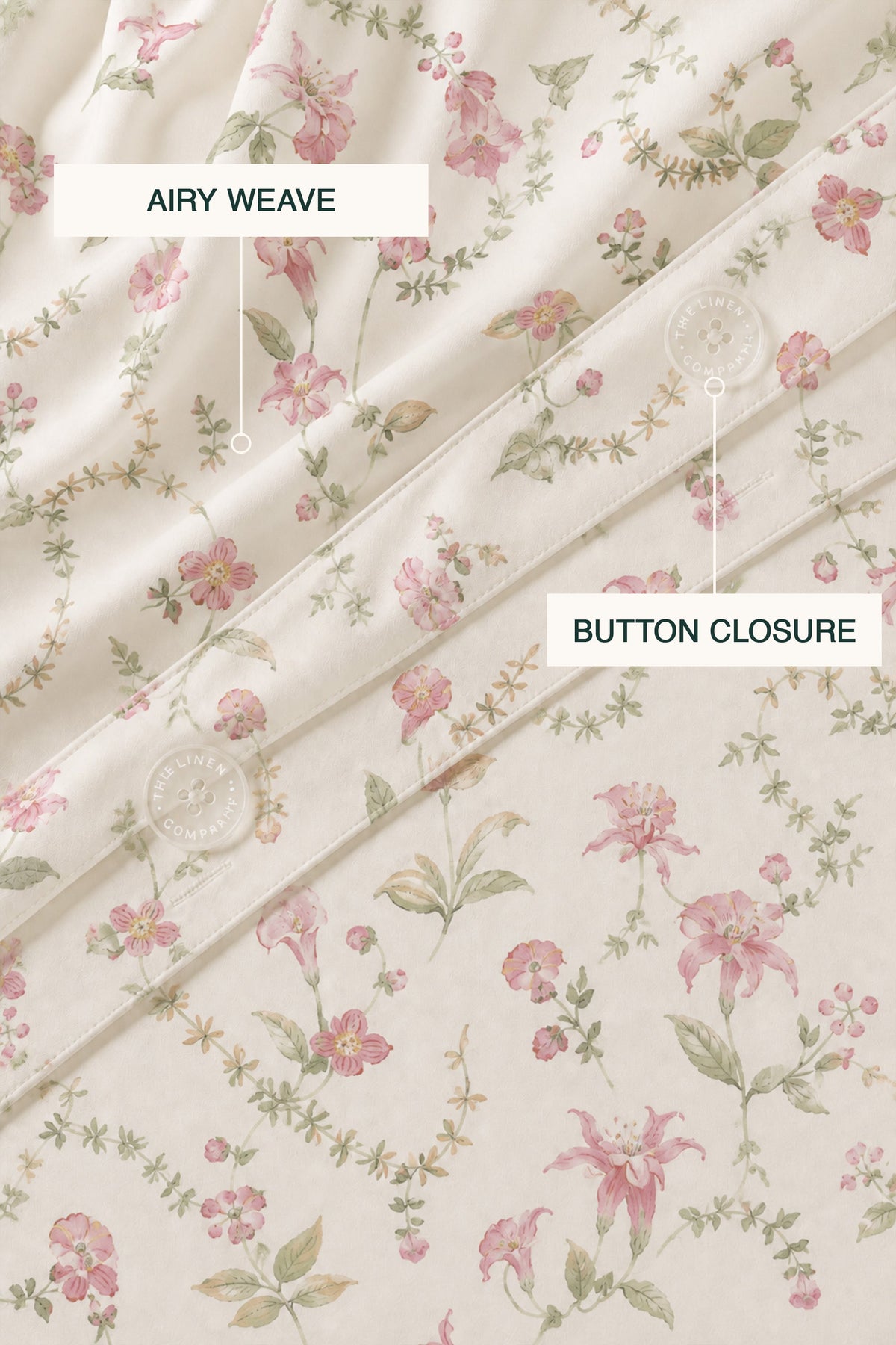 Botanica Percale Duvet Cover set – view 2