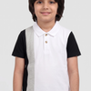 Color Block Button Polo