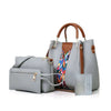 Capri 4 Pcs Grey