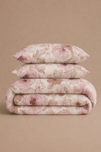 Clementine Sateen Duvet Cover Set