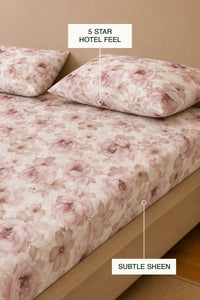 Clementine Sateen Bed Sheet Set – view 10