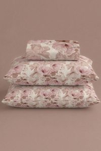 Clementine Sateen Bed Sheet Set – view 9