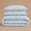 Cyan Haven Percale Duvet Cover Set