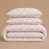 Dusty Eden Percale Duvet Cover Set
