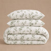 Emerald Oasis Percale Duvet Cover set
