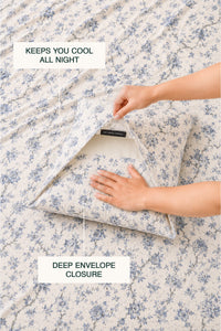Eventide Percale Bed Sheet Set – view 4