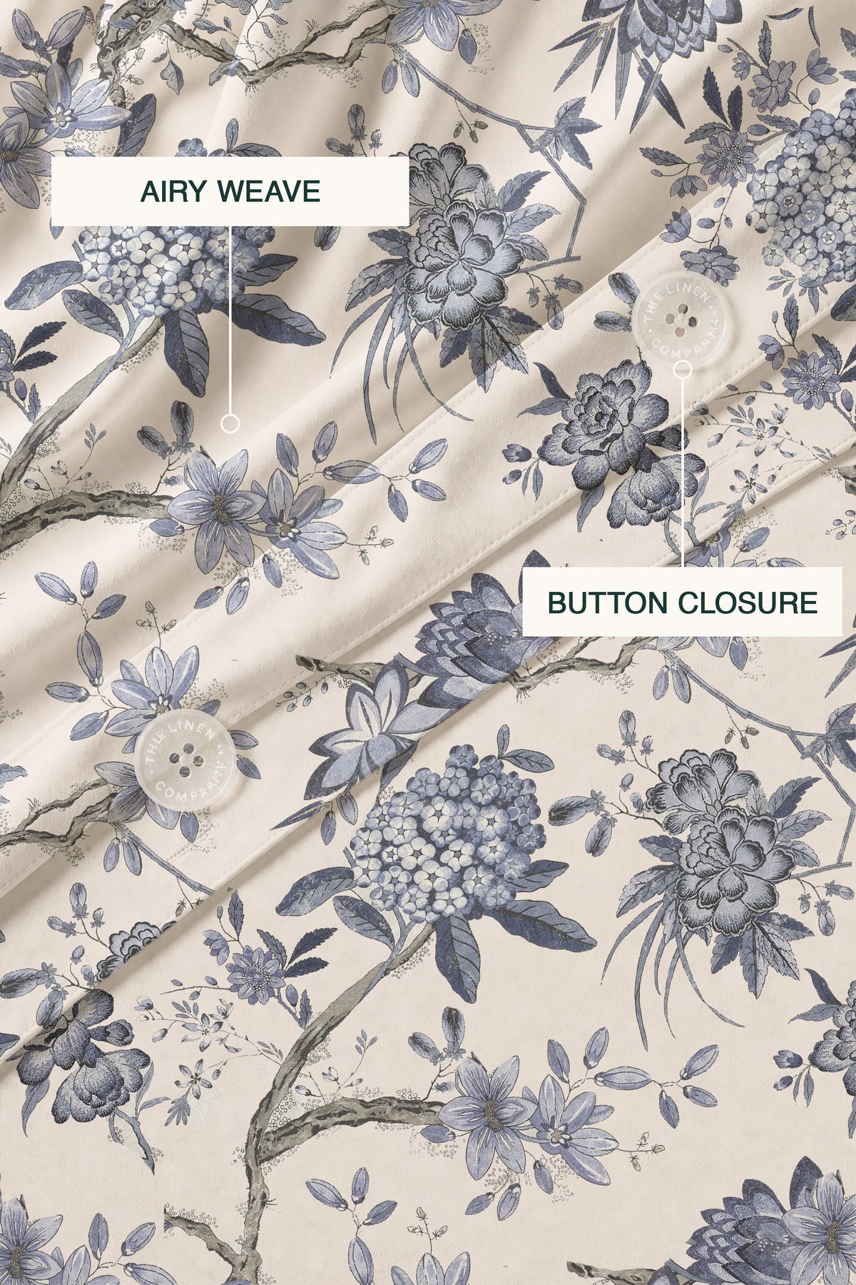 Eventide Percale Duvet Cover set – view 2
