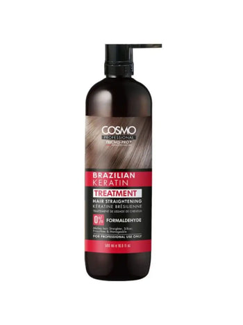 Cosmo Professional Brazilian Keratin Hair Straightening Treatment 500Ml - Mmall