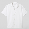 White Camp Collar Shirt