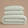 Floral Cipher Percale Duvet Cover set