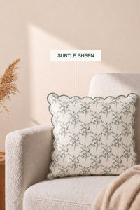 Foraged Flora Sateen Cushion Cover – view 4