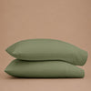 T200 Eucalyptus Green Pillowcases