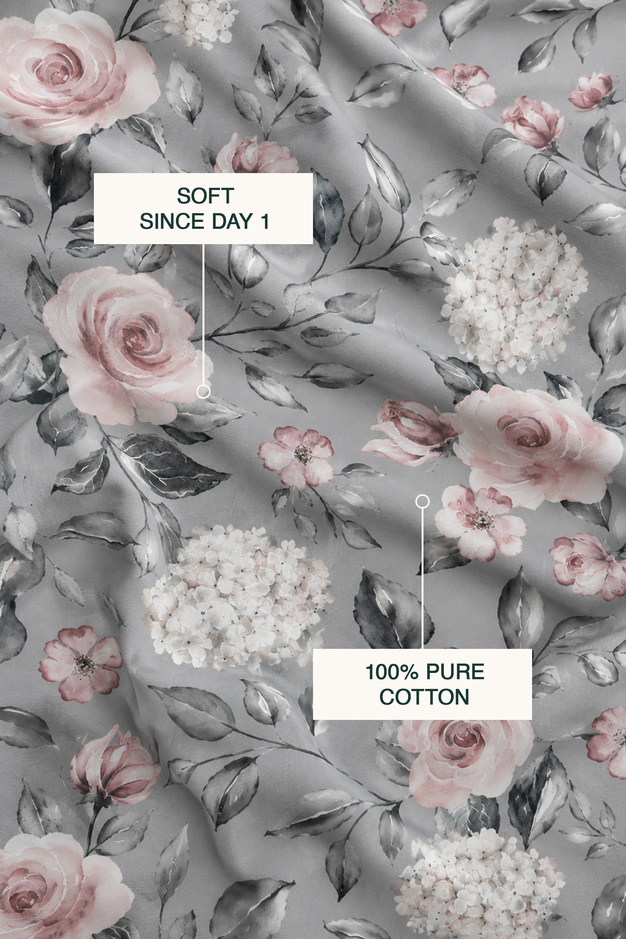 Grisaille Sateen Cushion Cover – view 3