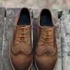 Shaded Camel Casual Suede Shoes