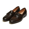 Brown Cow Leather Formal Loafer Style