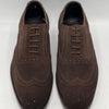 Royal Italian Suede Brown Brogue Formal Laced Shoe